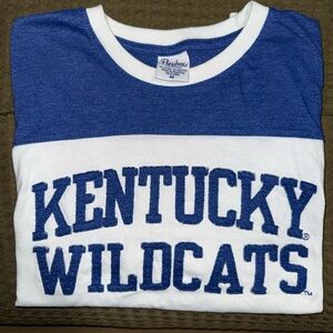 Pressbox Kentucky Wildcats Blue & White Short Sleeve Tee